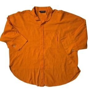 Dilemma Organic Cotton Large Orange Lagum Lagon Look Overized Baggy